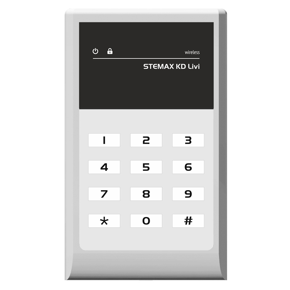 Беспроводная кнопочная клавиатура STEMAX KD Livi (grey)